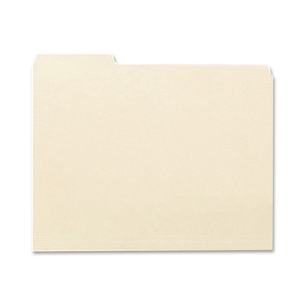 Earthwise By Oxford File Folders, Letter Size, 1/3 Cut, 100% Recycled, Manila, Box Of 100 MPN:74520