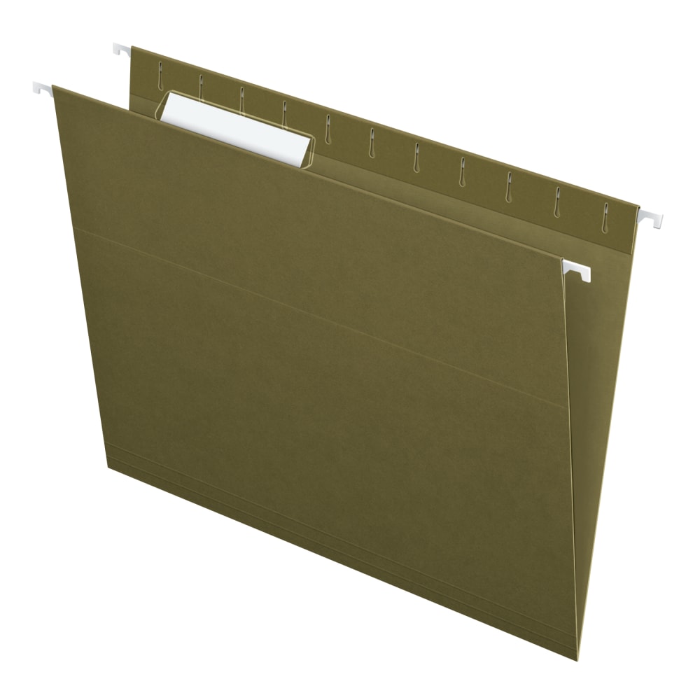 Pendaflex Standard Green Hanging Folders, Letter Size, Standard Green, Box Of 25 MPN:81601