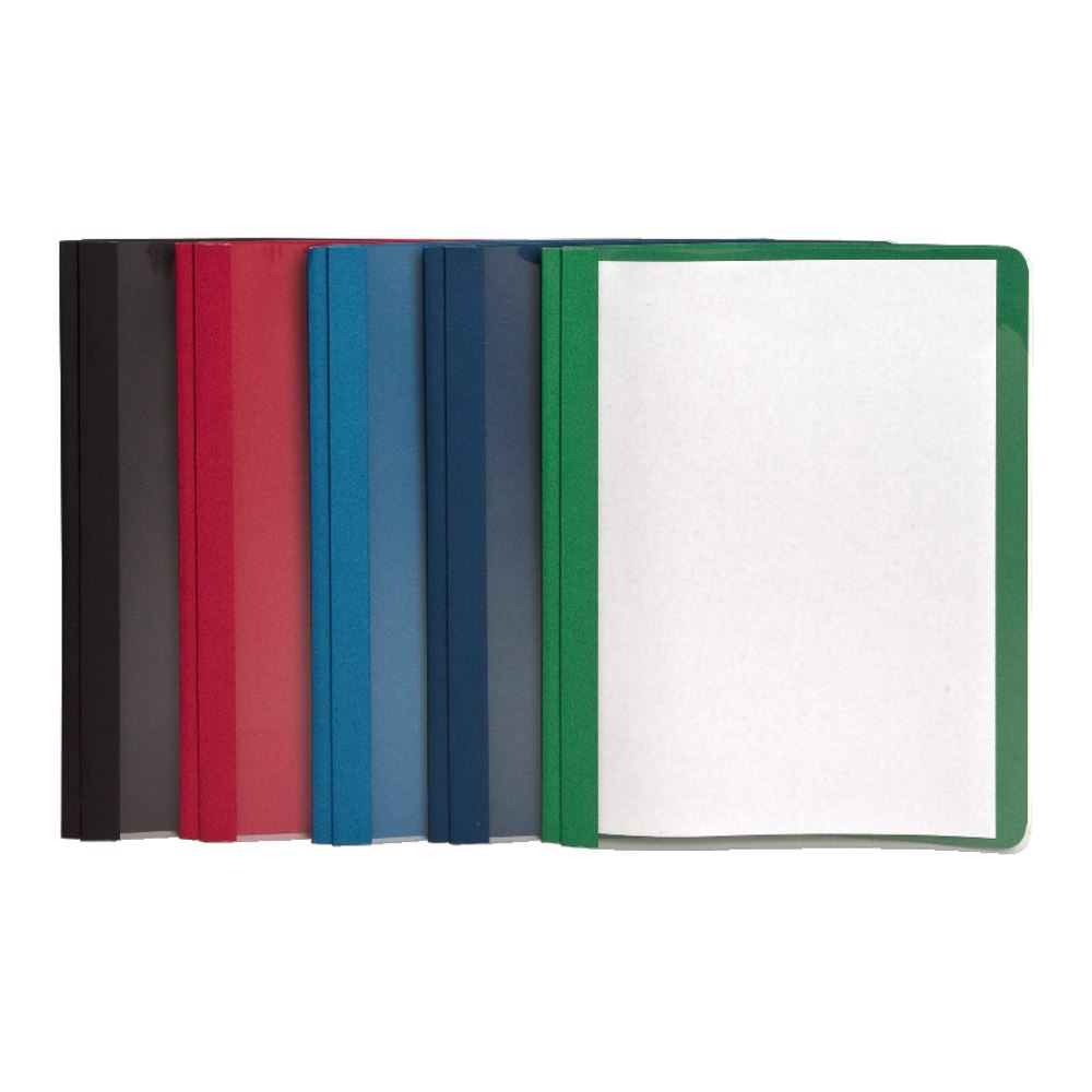 Oxford Clear-Front Report Covers, 8 1/2in x 11in, Assorted, Pack Of 25 MPN:55813
