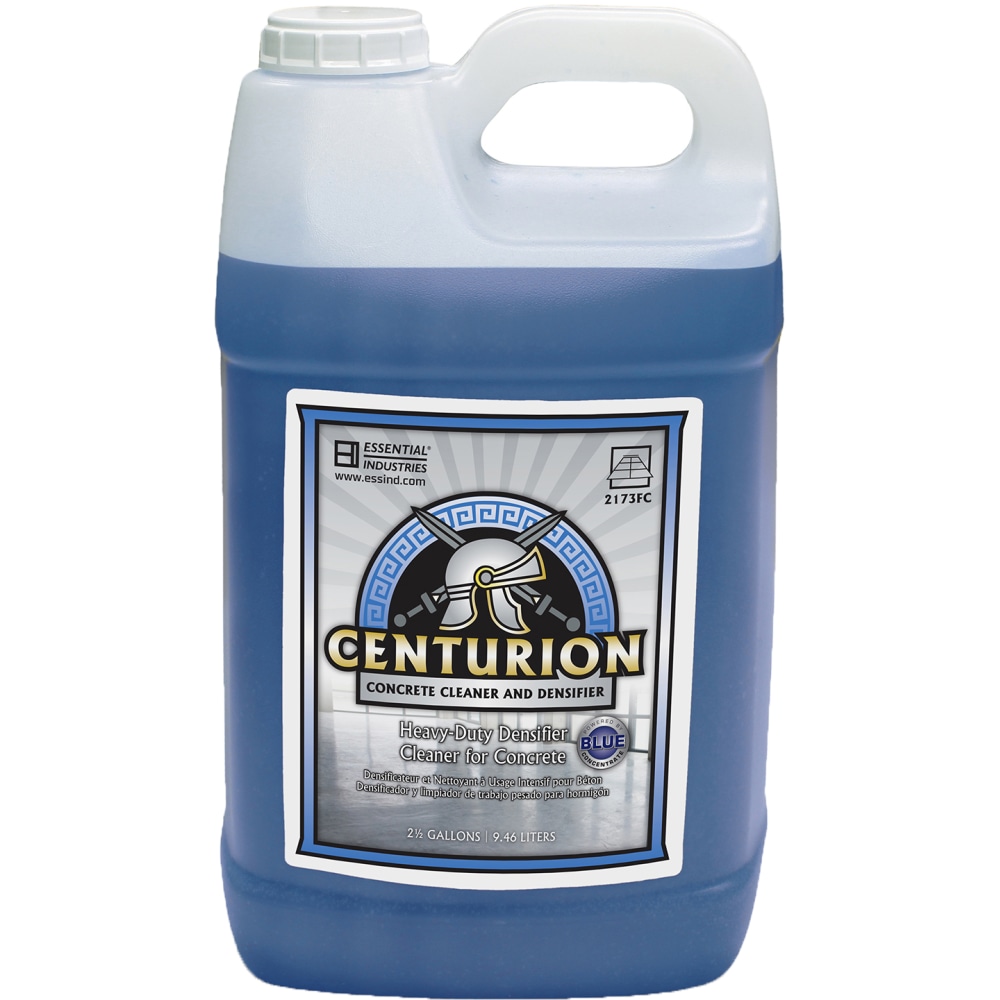 Essential Industries Centurion Concrete Cleaner And Densifier, 2.5 Gallons, Citrus Scent, Case Of 2 Jugs MPN:2173FC-W2W5