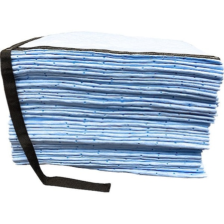 Sorbent Sweep, 19 gal, 1 3/5 ft x 100 ft, Fuels, Oils, White MPN:OSWEEP100