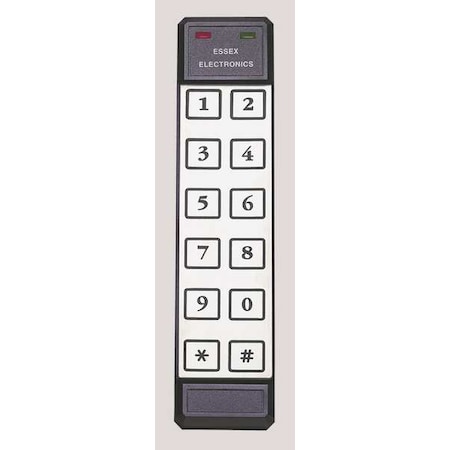 All-In-One Reader/Access Controller Keypad, Thinline 2x6 MPN:K1-26S