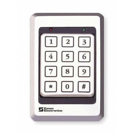 Self Contained Access Control Keypad, 12 Pad 3x4, Stainless MPN:SKE-34S