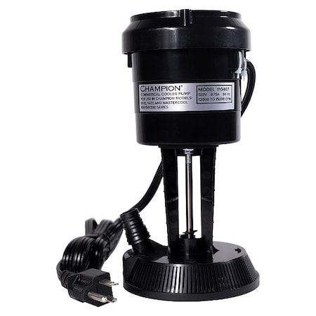 EvaporativeCoolerPump, Plastic/Steel, 9inH MPN:110467