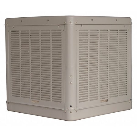 Ducted Evaporative Cooler, 4, 400 to 4, 900 cfm, 1, 200 sq ft, 8.6 gal, Belt MPN:N43/48D