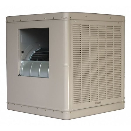 Ducted Evaporative Cooler, 5, 500 to 6, 500 cfm, 1, 800 sq ft, 18.6 gal, Belt MPN:N55/65S