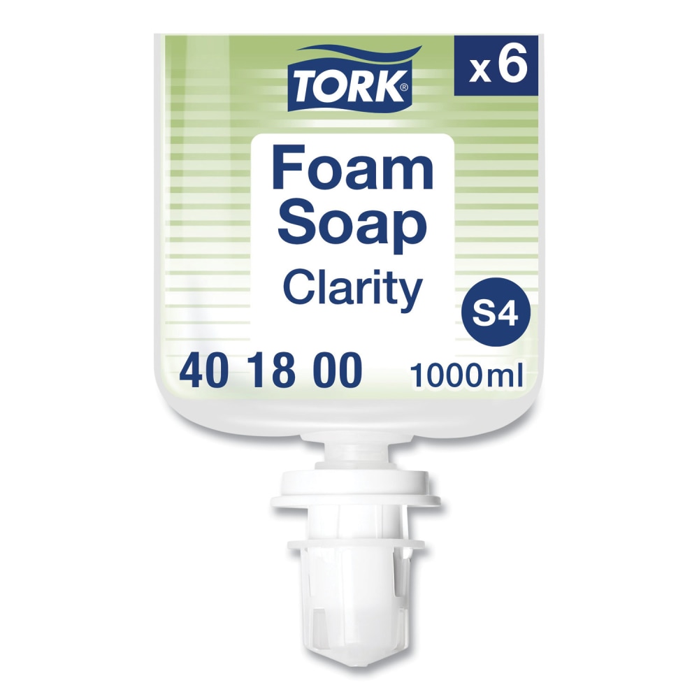 Tork Clarity Hand Soap Refill, Unscented, 1L (33.81 Oz), 6/Carton MPN:401800