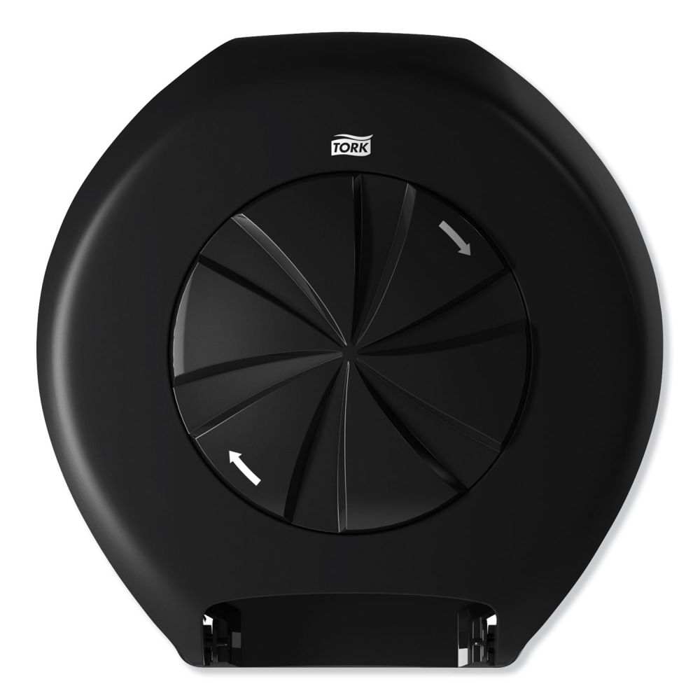 Tork 3 Roll Bath Tissue Roll Dispenser for OptiCore, 14.12 x 6.31 x 14.56, Black MPN:565828