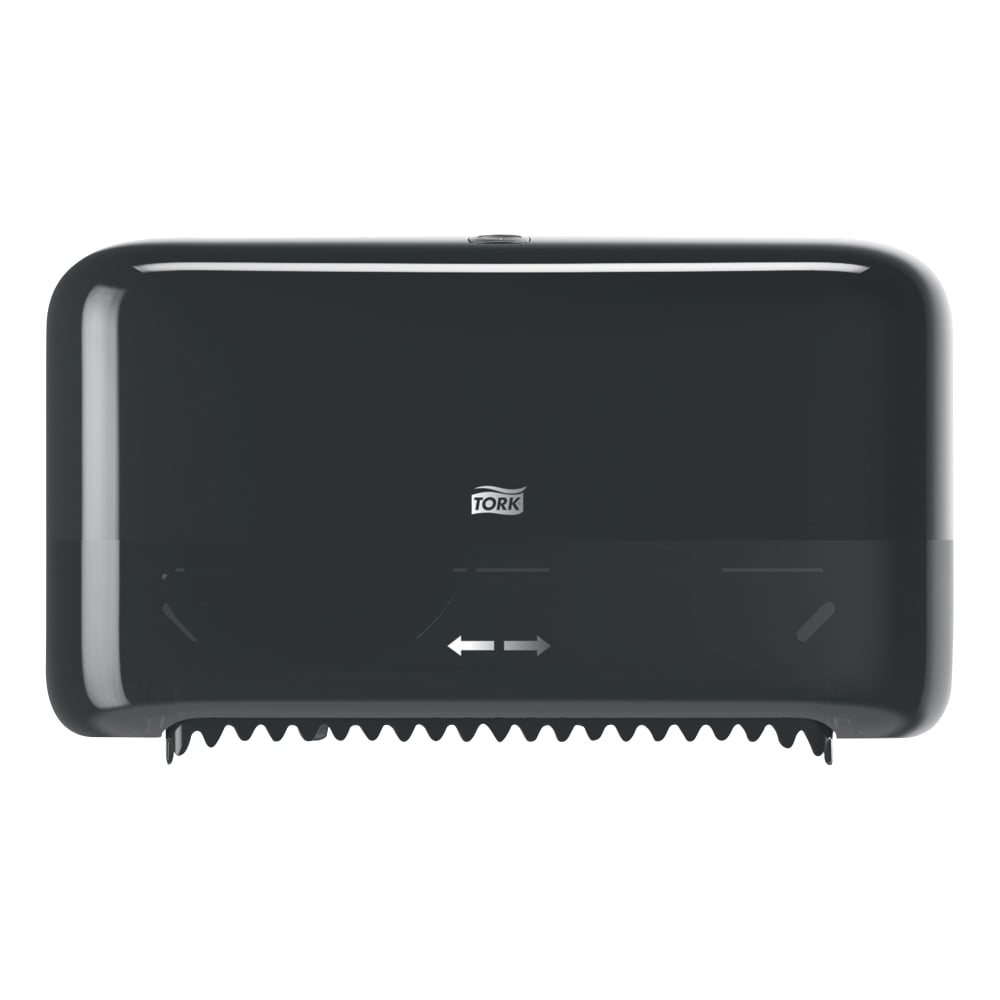 Tork Elevation Coreless High Capacity Bath Tissue Dispenser, 14.17 x 5.08 x 8.23, Black MPN:473208