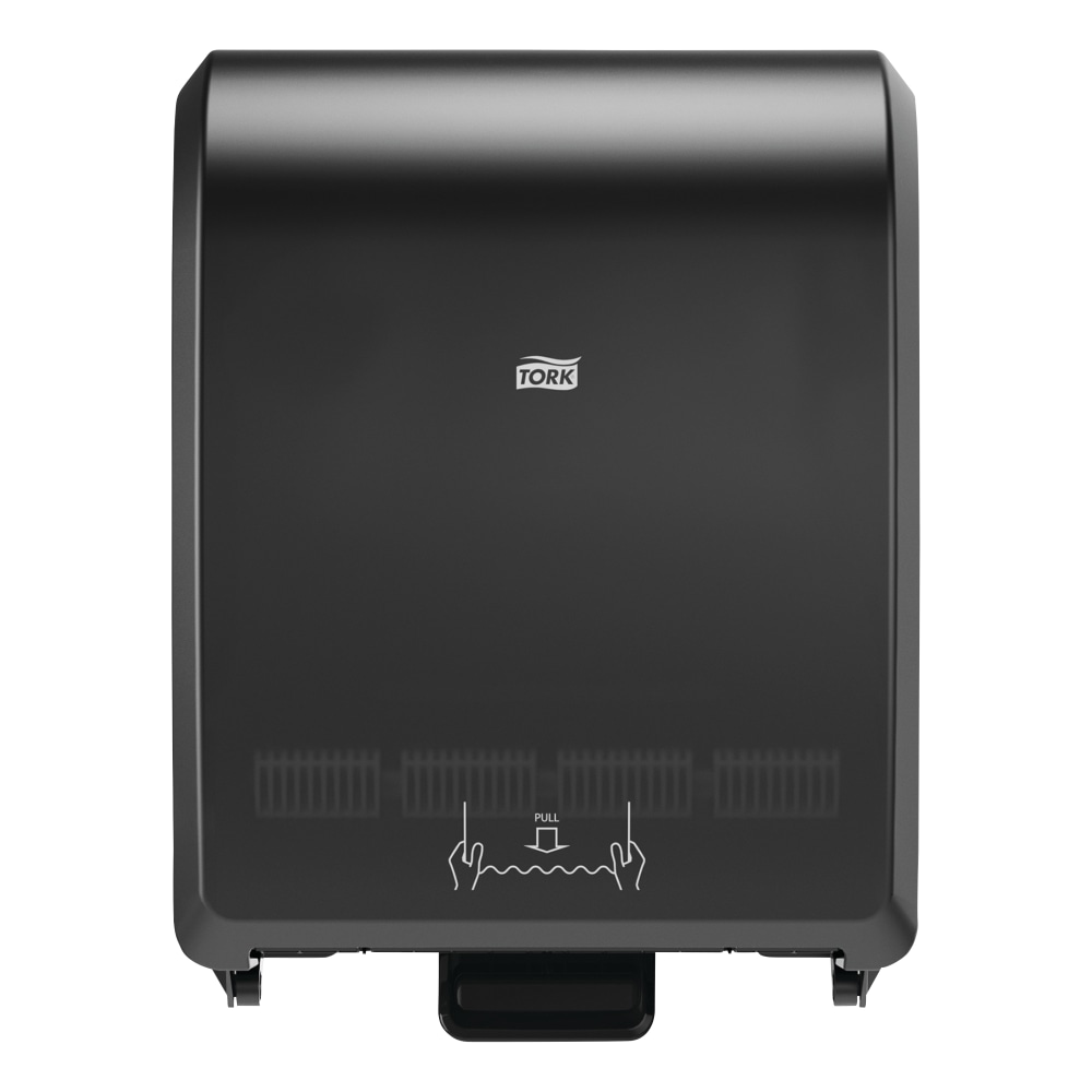 Tork Mechanical Hand Towel Roll Dispenser, H71 System, 12.32 x 9.32 x 15.95, Black MPN:772728