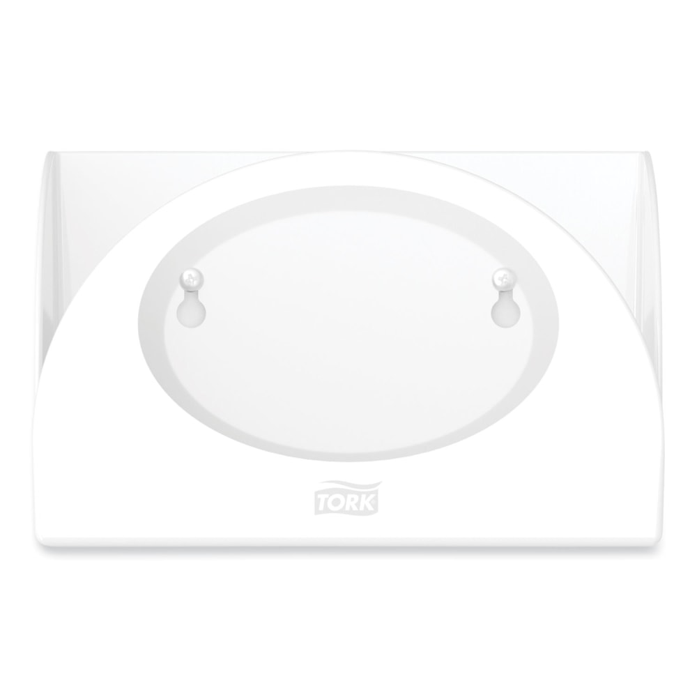 Tork Small Bracket Wiper Dispenser, 8.42 x 4.22 x 5.74, White MPN:655300