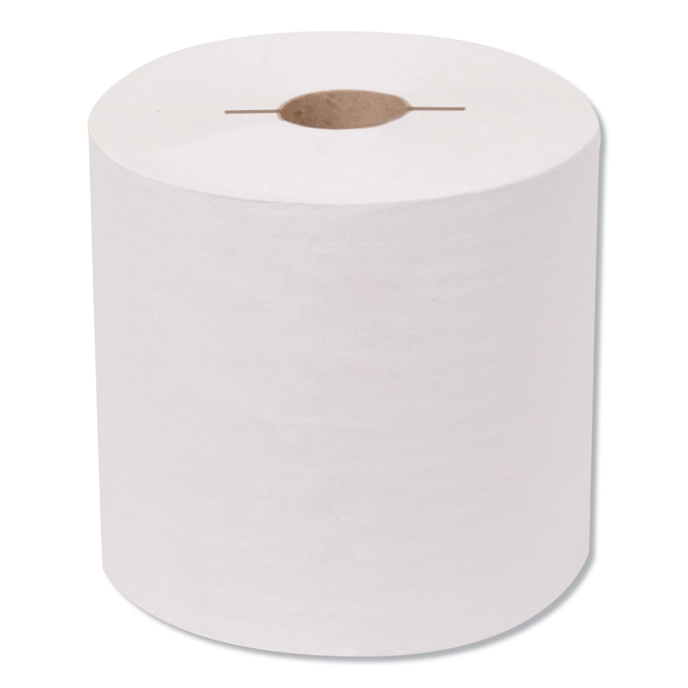 Tork Premium Hand Towel Roll, Notched, 1-Ply, 7.5in x 600 ft, White, 720/Roll, 6 Rolls/Carton MPN:7170630