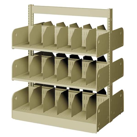 Divider Shelf, Double, 6 Shelves, 20 In MPN:WBDF42100