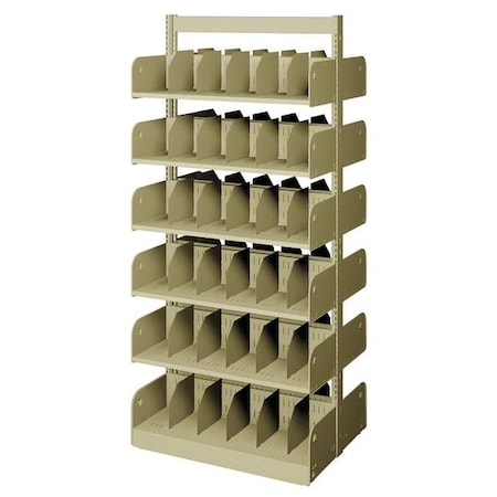 Divider Shelf, Double, 12 Shelves, 20 In MPN:WBDF72100