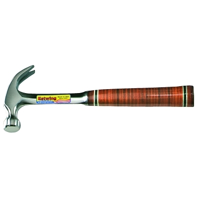 61081 12OZ. Curved Clawhammer Leather Gri MPN:E12C