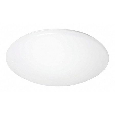 LowPrfleFlshMnt, LED, Rnd16inD, Wht, Plastic MPN:54437241
