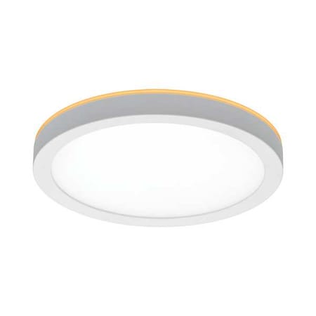 LEDFlshMnt, 71/2inD, Wht, Plastic, 71/2inL MPN:56568114