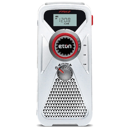 Portable Weather Radio, White, AM/FM, NOAA MPN:ARCFRX2WXW
