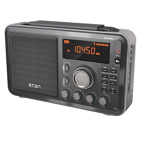 Eton Elite Field Radio - LCD Display - Headphone - 4 x D - Desktop/Portable MPN:NELITEFIELD