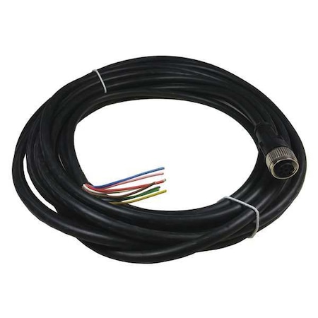 Flying Lead Connector, 10m, 24VDC MPN:C-M12F08-08X025PV10, 0-MA-100178