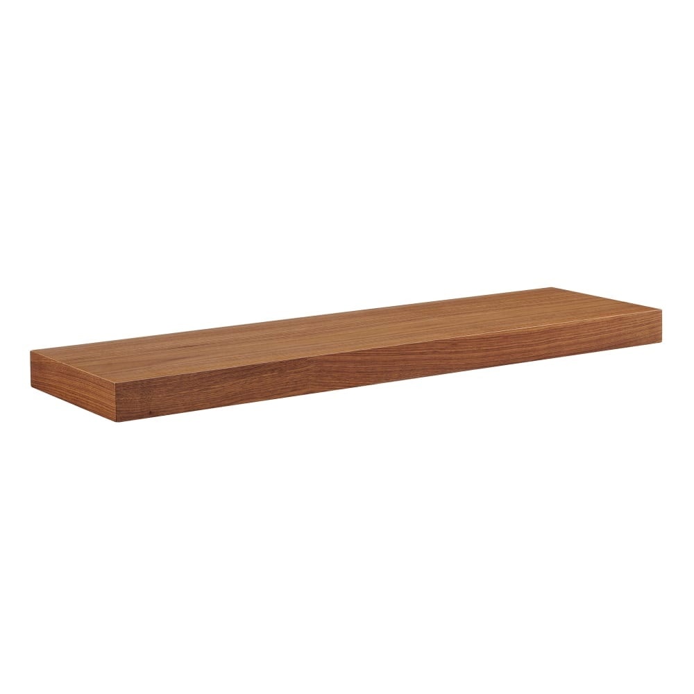 Eurostyle Barney Floating Shelf, 2inH x 36inW x 10inD, Walnut MPN:09742-WAL