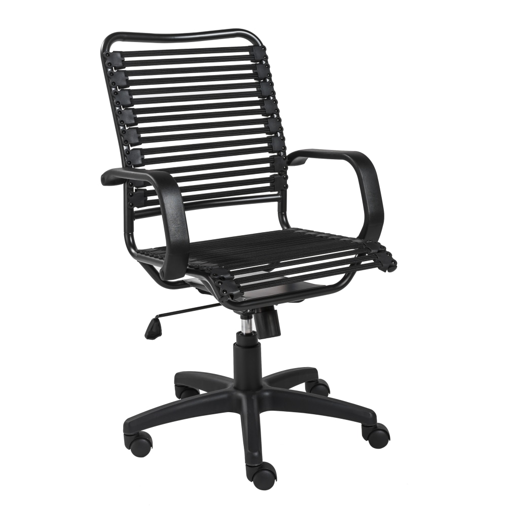 Eurostyle Allison Bungie High-Back Commercial Office Chair, Black/Graphite MPN:12542BLK