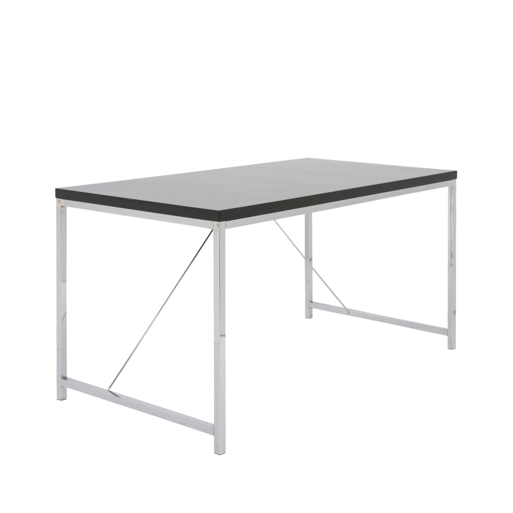 Eurostyle Gilbert 54inW Writing Desk, Black MPN:23523BLK