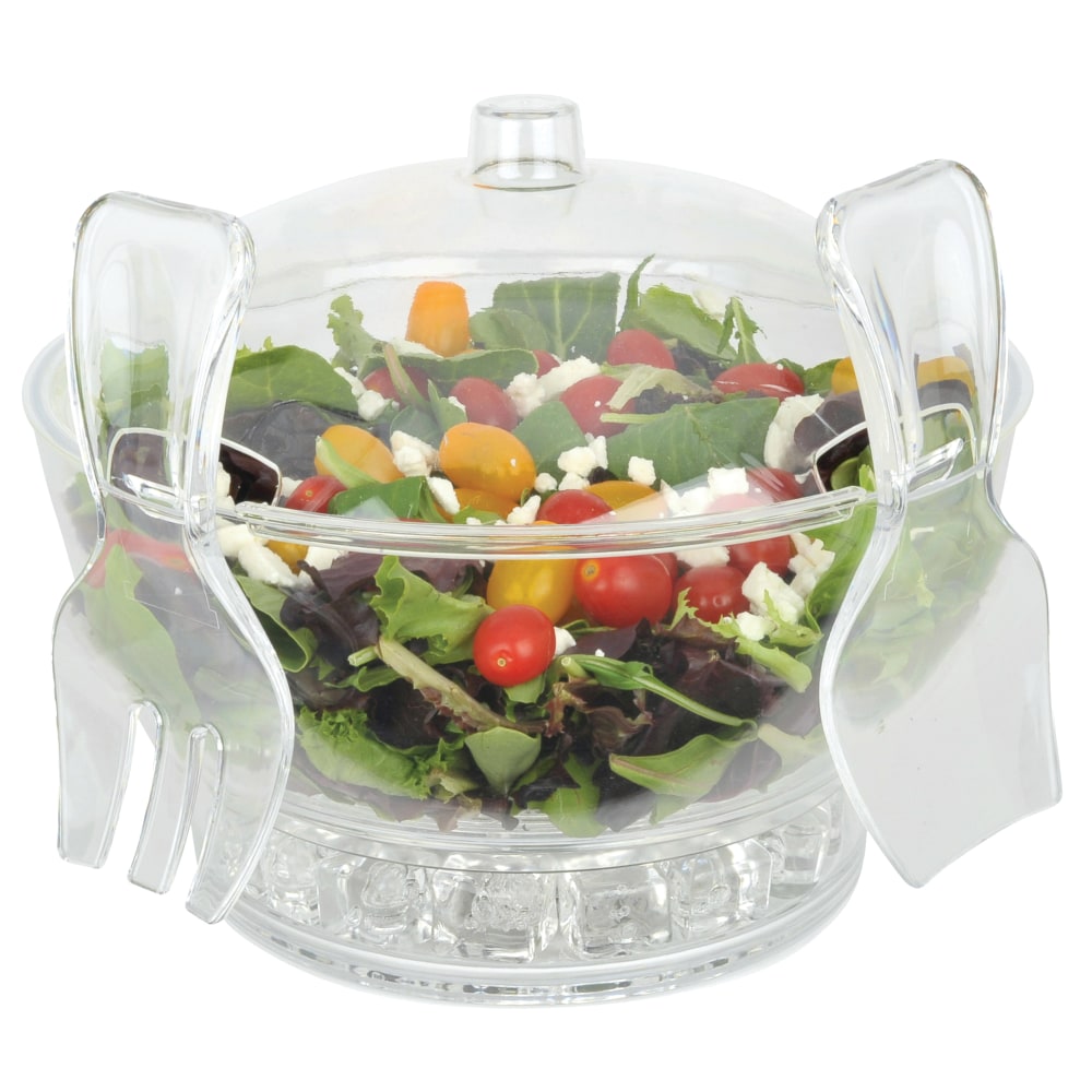 EuroHome FridgeMate 6-Piece Acrylic Chilled Serving Bowl Set, Clear MPN:FGM51110