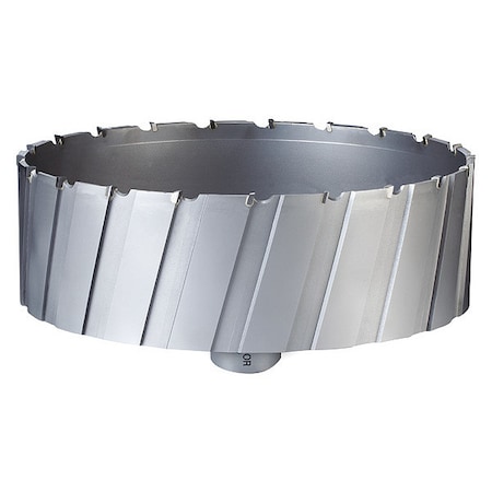 Carbide TCT Annular Cutter w/Pin, 5-1/8