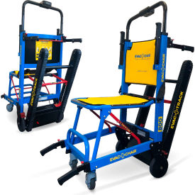 Evac+Chair® Power 800 Stair Chair 440 lb. Capacity Blue 1-800