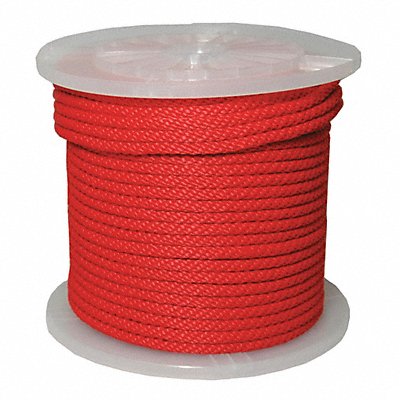 Braided Rope Spool Red 3/8 in x 500 ft. MPN:98330