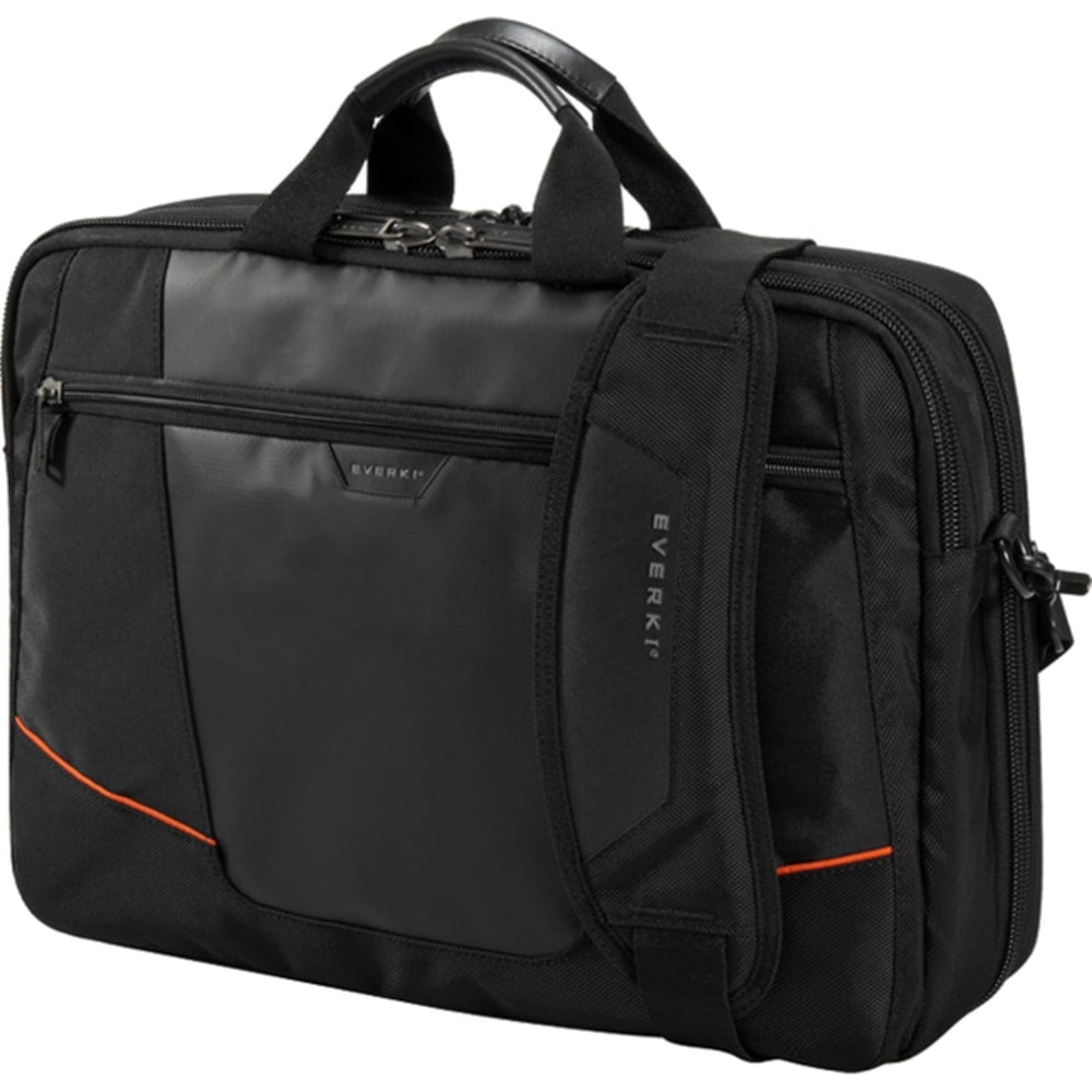 Everki Flight Checkpoint Friendly Laptop Bag Briefcase For 16in Laptops, Black MPN:EKB419