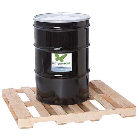 Battery Recycling Drum, 55 gal, 600 lb MPN:219894