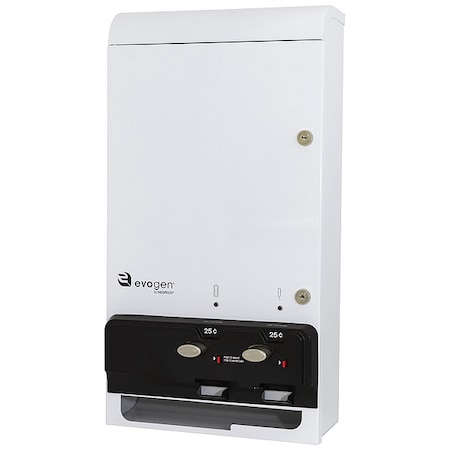 Sanitary Napkin/Tampon Dispenser, Metal MPN:EV1-25