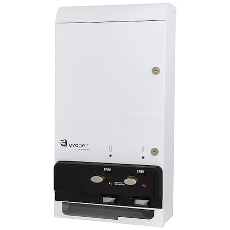 Sanitary Napkin/Tampon Dispenser, Metal MPN:EV1-FREE