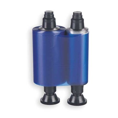ID Card Printer Ribbon, Blue MPN:R2012