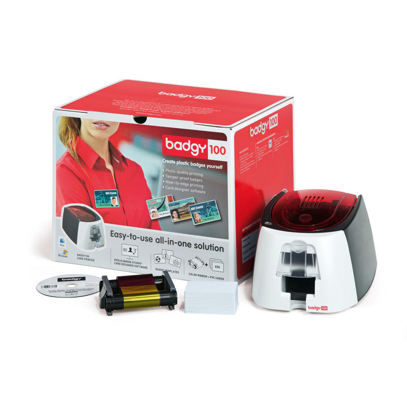 Evolis Badgy 100 Color Thermal Printer MPN:B12U0000RS