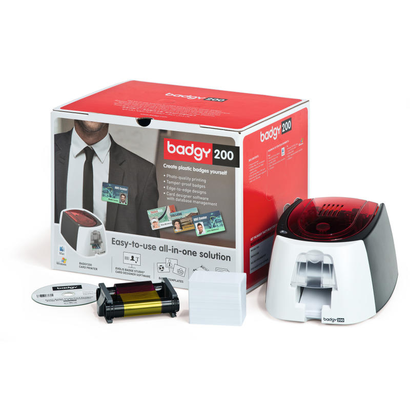 Evolis Badgy 200 Color Thermal Printer MPN:B22U0000RS