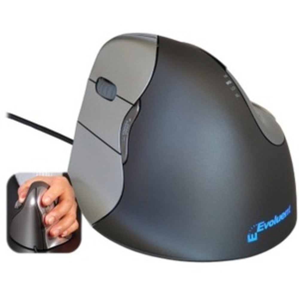 Evoluent VerticalMouse Left-Hand Optical Mouse MPN:VM4L