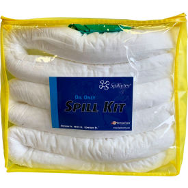 Spilfyter® Oil Only Zipper Bag Spill Kit 6 Gallon Capacity 3053BG