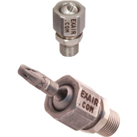 Exair® Pico Nozzle Swivel - M5 x 0.5 x 1/8 NPT Male (Used with 1109SS & 1109-PEEK) 9202