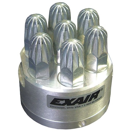 Nozzle, 2-3/4inL, 98scfm, 1/2in(F)NPT, Znc MPN:1111-7