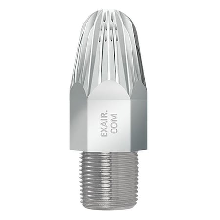 Nozzle, 3-1/2inL, 91scfm, 3/4in(M)NPT, Znc MPN:1113