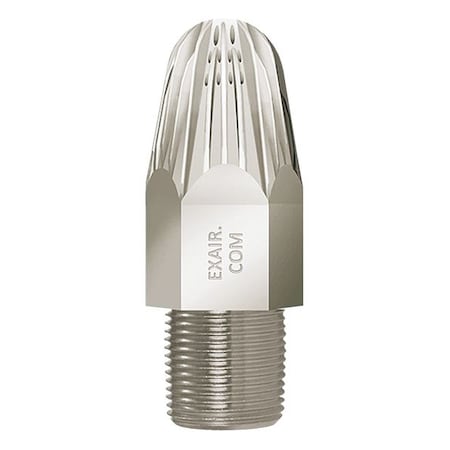 Nozzle, 3-1/2inL, 91scfm, 3/4in(M)NPT, SS MPN:1113SS