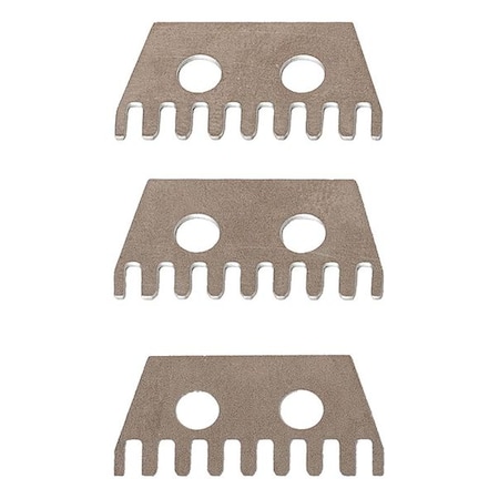 Air Gun Shim Set, 1in. L, Stainless Steel MPN:1136SS
