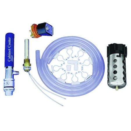 Vortex Tube, 8 CFM, 550 BtuH, NEMA 12 MPN:4308