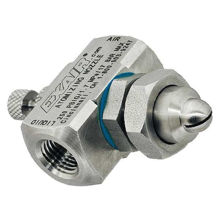 Atomizing Spray Nozzle, 0.3 to 1.2 gph MPN:SF1020SS