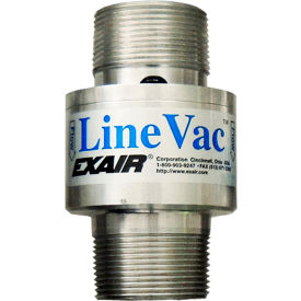 Exair® Threaded Line Vac Only Aluminum 33 CFM 1-1/2