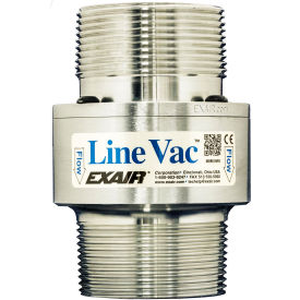 Exair® Threaded Line Vac Only Aluminum 58.5 CFM 2-1/2