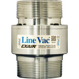 Exair® Threaded Line Vac Only Aluminum 68.5 CFM 3